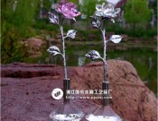 水晶玫瑰花 zy-003